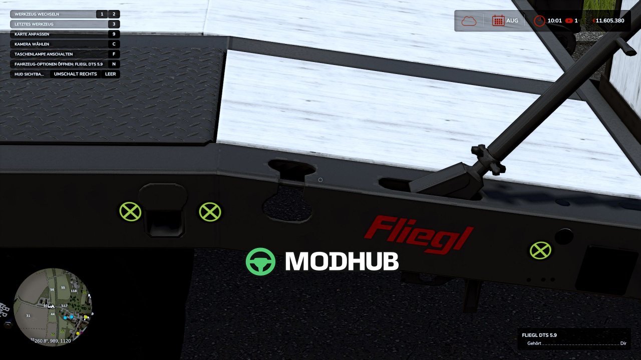 Fliegl Low Loader DTS 5 for FS25