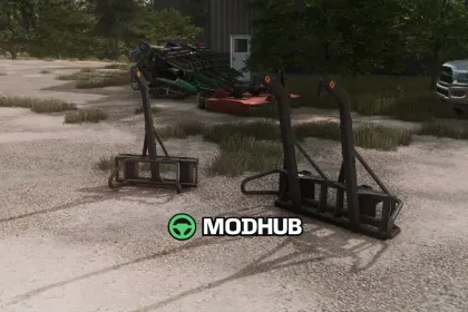 Große Sackhaken für FS25 — 2