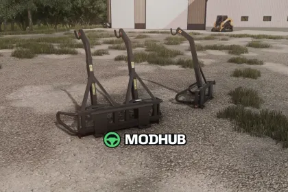 Große Sackhaken für FS25 — 3