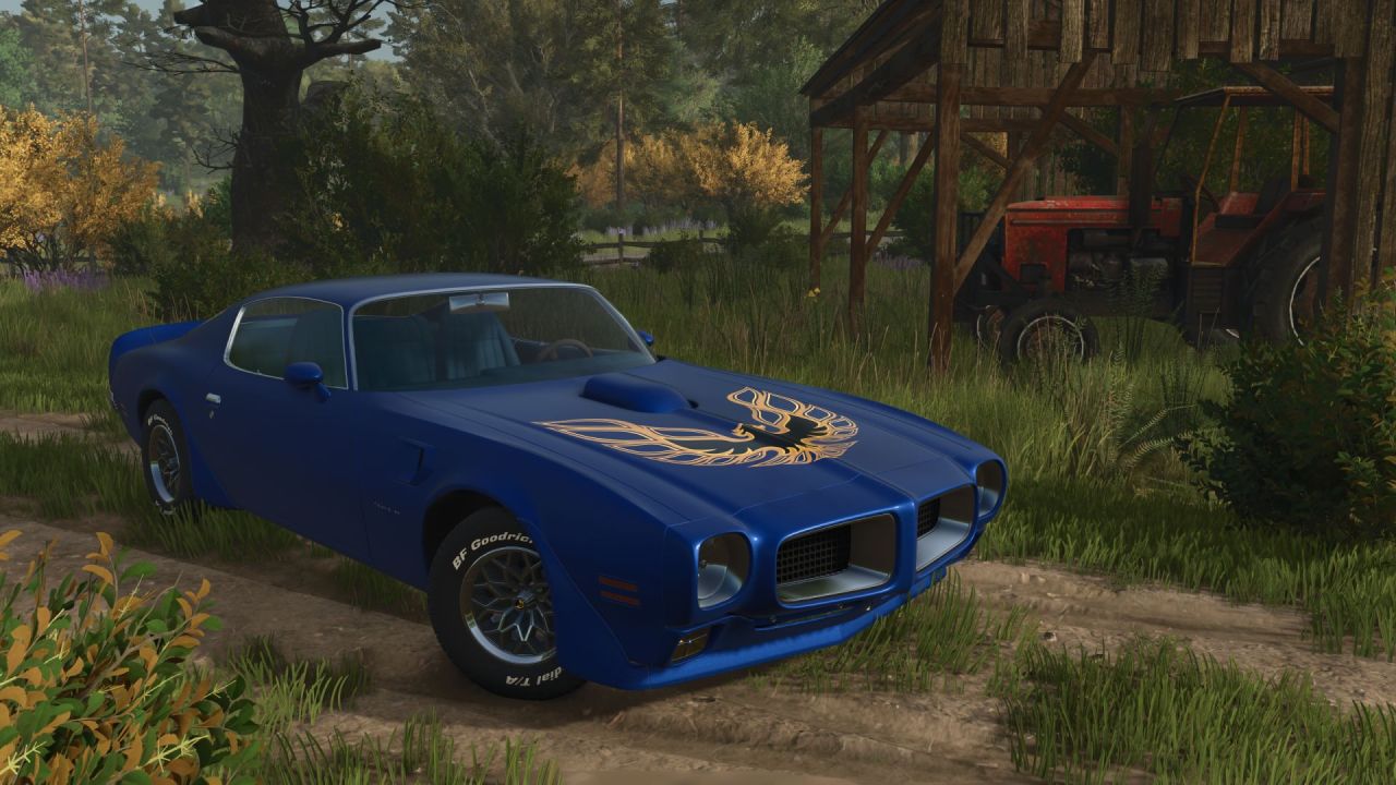 Legendarny 1970 Pontiac Firebird — Szybki Muscle Car dla Farming Simulator 25