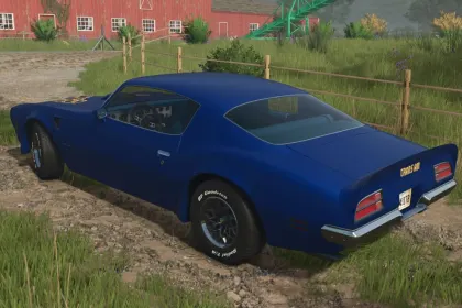 Legendary 1970 Pontiac Firebird — Fast Muscle Car for Farming Simulator 25