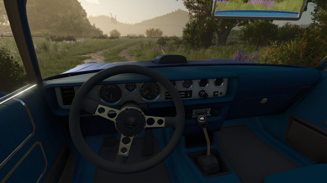 Legendarny 1970 Pontiac Firebird — Szybki Muscle Car dla Farming Simulator 25 - Zrzuty ekranu