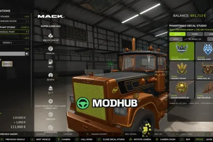 Studio Farb i Dekali V3.6 do FS25 — 3