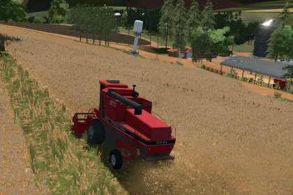 Efficient IDEAL 9075 International Combine for Farming Simulator 25 — 160 hp