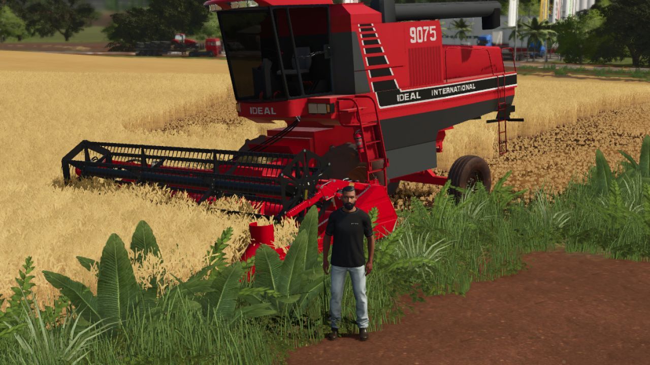 Ефективний Комбайн IDEAL 9075 International для Farming Simulator 25 — 160 к.с. - Скріншоти