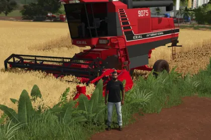 Efektywny Kombajn IDEAL 9075 International do Farming Simulator 25 — 160 KM — 2
