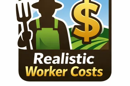 Реалістичні Витрати на Працівників (Realistic Worker Costs) для Farming Simulator 25 — Більше Економіки та Викликів