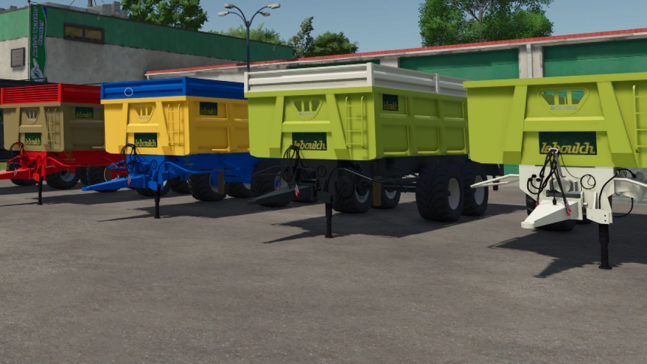 Efektywny Przyczep Leboulch Gold K160 XL z Różnymi Nadstawami do Farming Simulator 25