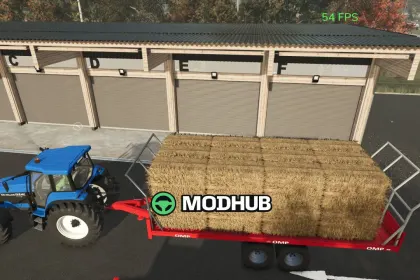 Причіп OMP для FS25 — 2