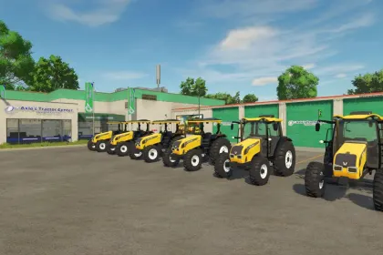 Legendärer Traktor Valtra A850 für Farming Simulator 25 — Realistische Leistung — 2