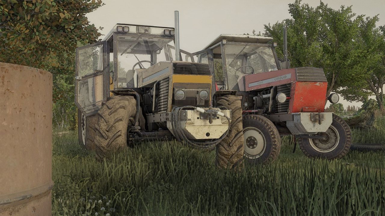 Traktor Ursus 6cyl Pack do Farming Simulator 25