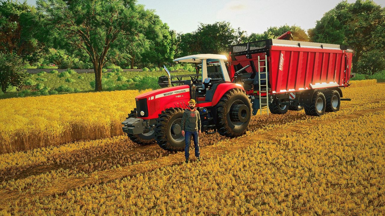 Traktor Massey Ferguson 7180 South America Series do Farming Simulator 25