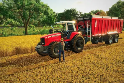 Traktor Massey Ferguson 7180 South America Series do Farming Simulator 25 — 3