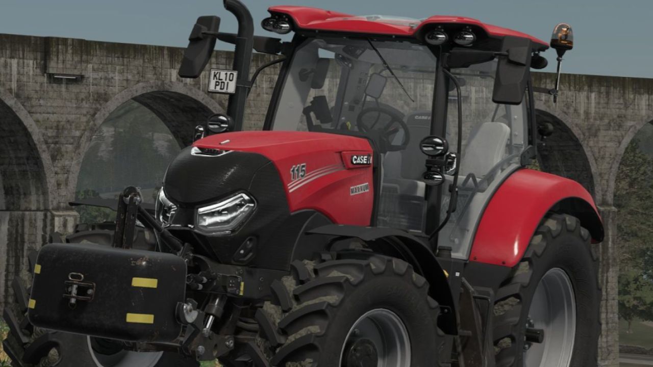 Traktor Case IH Maxxum CVX 10.000 KM dla Farming Simulator 25