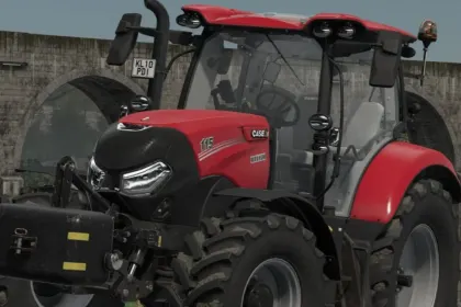 Traktor Case IH Maxxum CVX 10.000 KM dla Farming Simulator 25 — 2
