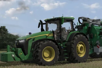 Трактор John Deere 8R 20000PS для Farming Simulator 25 — 3