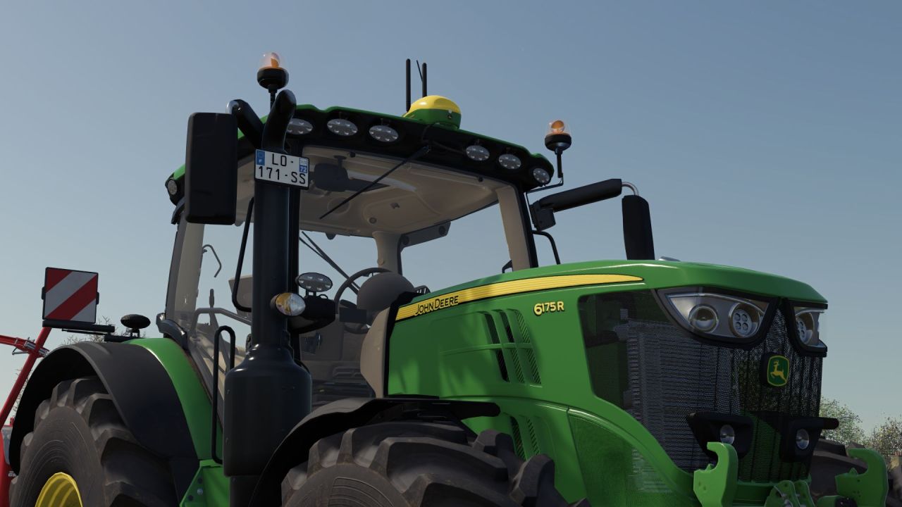 Потужний Трактор John Deere 6R Large Frame Series 2015 (215–255 к.с.) для Farming Simulator 25