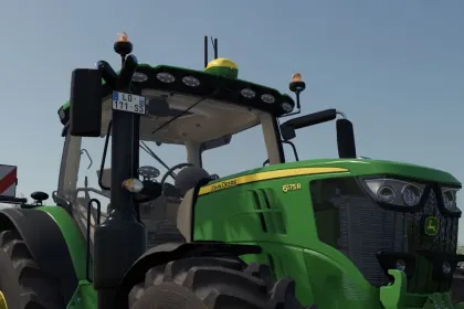Потужний Трактор John Deere 6R Large Frame Series 2015 (215–255 к.с.) для Farming Simulator 25 — 2
