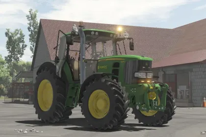 Трактор John Deere 6030 Comfort 6cyl Edit для Farming Simulator 25