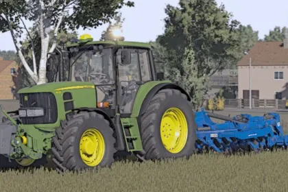 Трактор John Deere 6030 Comfort 6 Cyl Edit 3000PS для Farming Simulator 25
