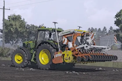 Traktor John Deere 6030 Comfort 6 Cyl Edit 3000PS für Farming Simulator 25 — 4