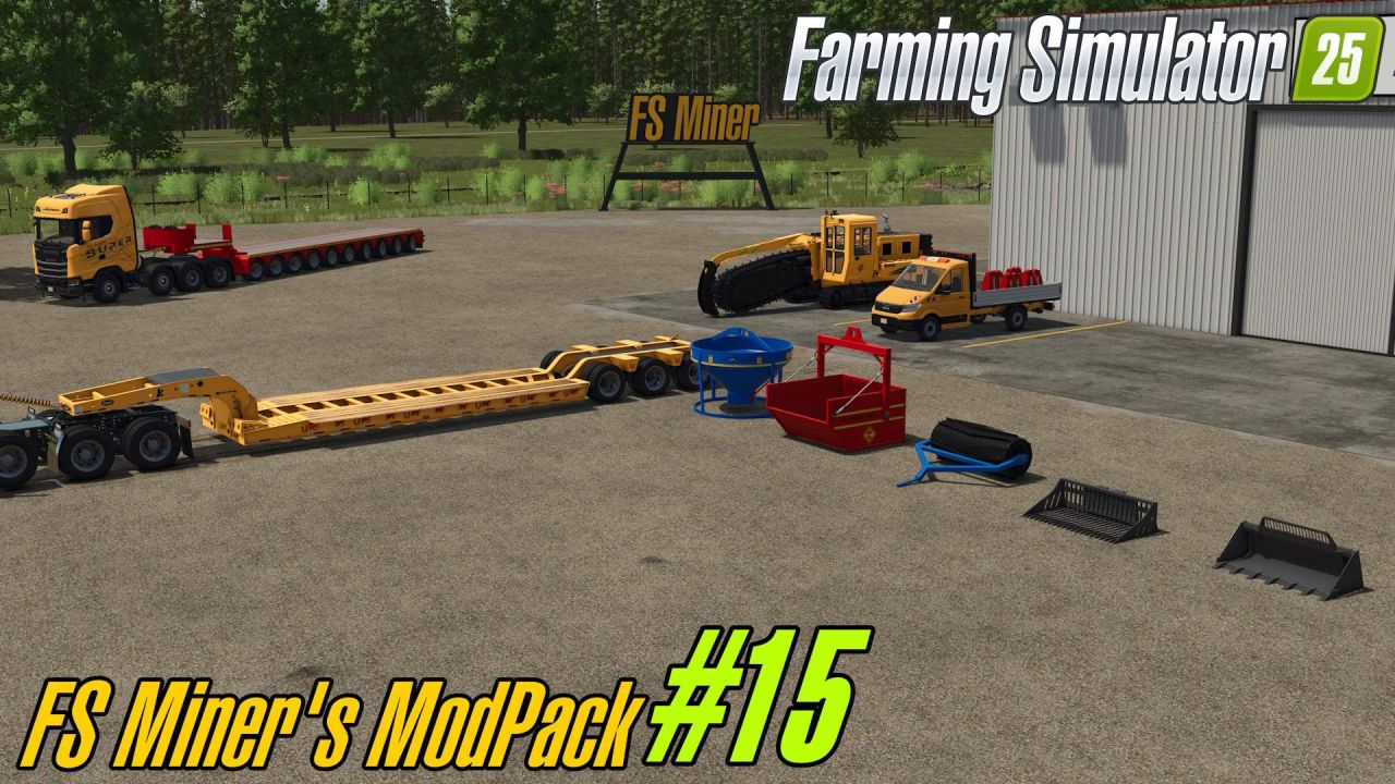 Fresh Modpack FS Miner’s Pack #15 (February 2026) — 157 Mods for Farming Simulator 25
