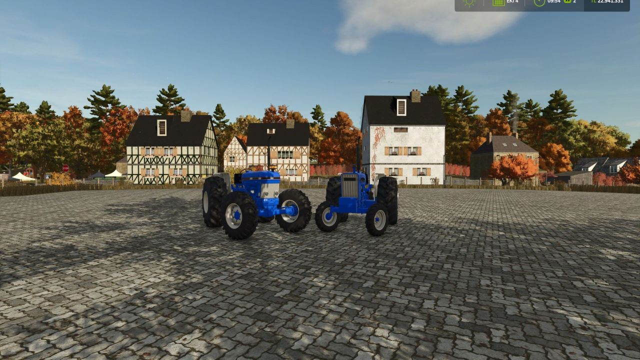 Powerful Tractor Series POWER Ford 6600-7810 Series for Farming Simulator 25 - Screenshots