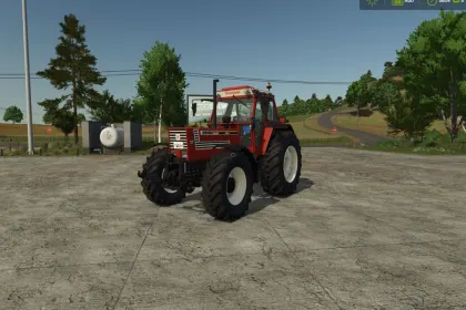 Powerful Tractor Fiatagri 180-90 DT STAGE 3 for Farming Simulator 25 (250 hp) — 2