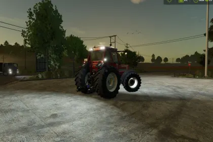 Powerful Tractor Fiatagri 180-90 DT STAGE 3 for Farming Simulator 25 (250 hp) — 4