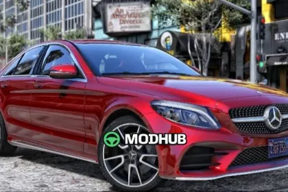 Мерседес-Benz C300 W205 2021 для GTA 5