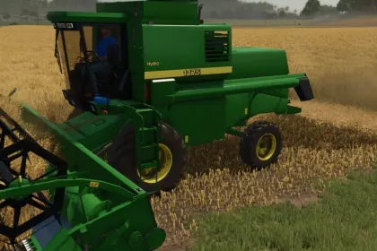 Efficient John Deere SLC 1175 Combine + SLC 316/319 Headers for Fast Harvesting