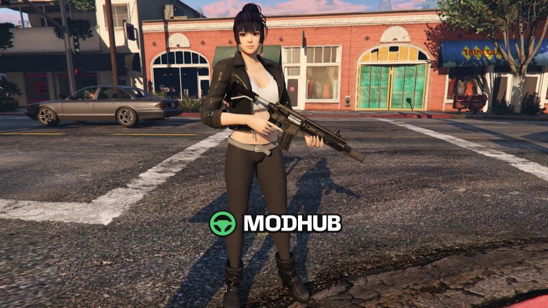 Giacca e pantaloni Nyotengu per GTA 5
