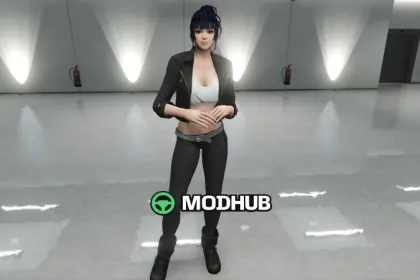 Giacca e pantaloni Nyotengu per GTA 5 — 4