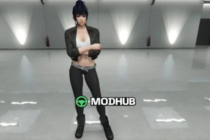 Giacca e pantaloni Nyotengu per GTA 5 — 5