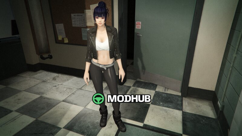 Giacca e pantaloni Nyotengu per GTA 5