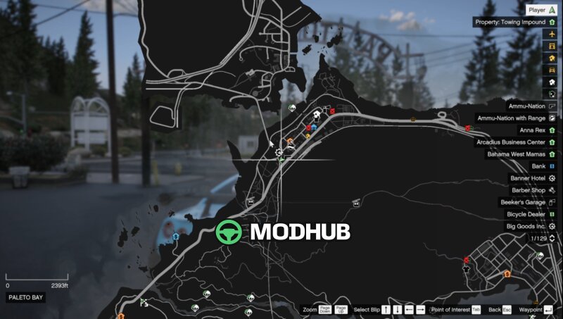 Карта Roxwood County для GTA 5