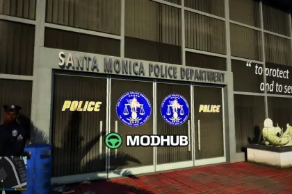 Los Santos Police to LAPD Transformation Pack for GTA 5