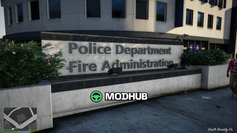 Los Santos Police to LAPD Transformation Pack for GTA 5