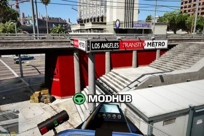 Downtown Real Billboards for GTA 5 — 5