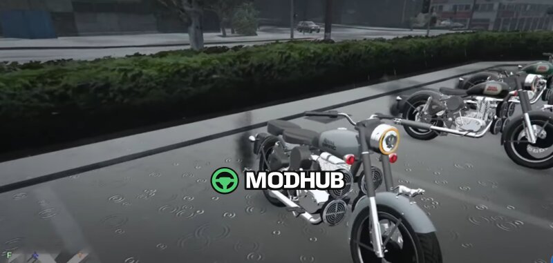 Motocykl Royal Enfield Classic 350 do GTA 5