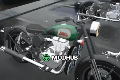 Motocykl Royal Enfield Classic 350 do GTA 5 — 4