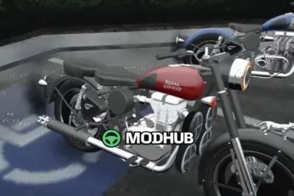 Motocykl Royal Enfield Classic 350 do GTA 5 — 5