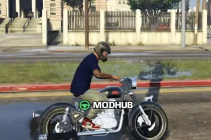 Motocykl Royal Enfield Classic 350 do GTA 5 — 6