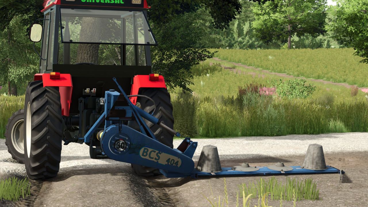 Kompakte Mähmaschine BCS 404 — Effiziente Lösung für Kleine Felder in FS25