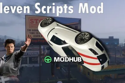 Telekinesis and Super Powers Mod for GTA 5: Eleven