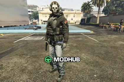 Джинси Ghost для GTA 5 — 2