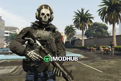 Джинси Ghost для GTA 5 — 4