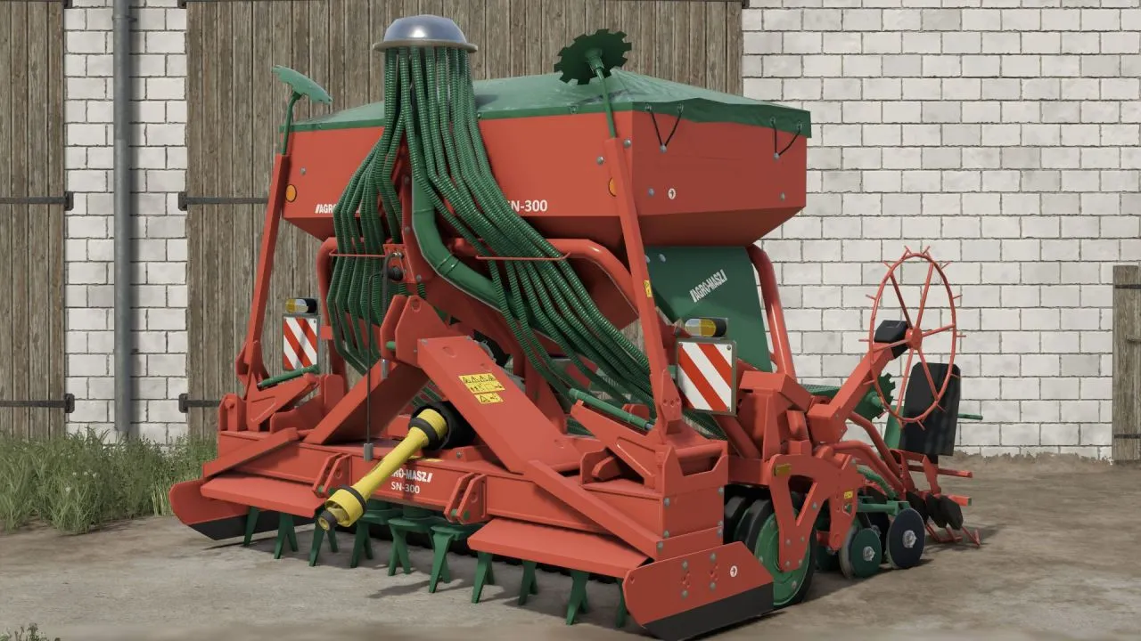 Ефективна Сівалка AgroMasz SN300 2000L для Farming Simulator 25