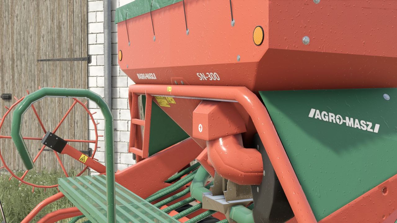 Efektywna Siewnik AgroMasz SN300 2000L dla Farming Simulator 25 - Zrzuty ekranu