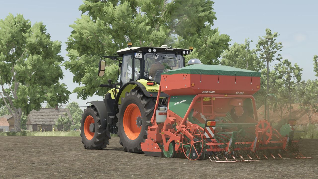Efektywna Siewnik AgroMasz SN300 2000L dla Farming Simulator 25 - Zrzuty ekranu